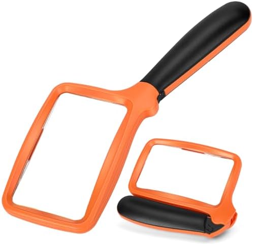 Magnifying Glass with Light, Folding Handheld Magn... - Image 2