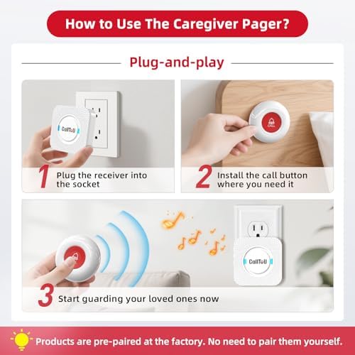CallToU Elderly Monitoring Call Button Wireless Ca... - Image 7