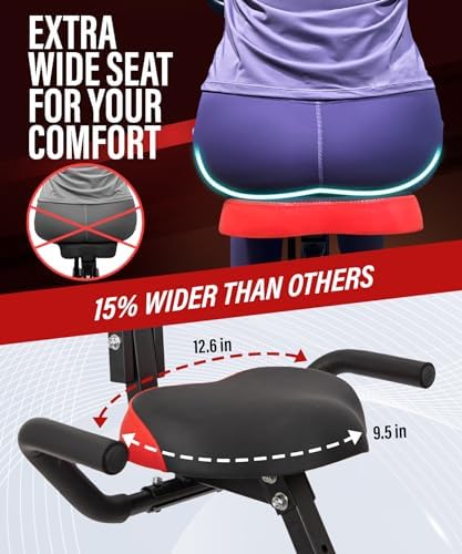 YYFITT 3-IN-1 Exercise Bike with Luminous Digits D... - Image 6